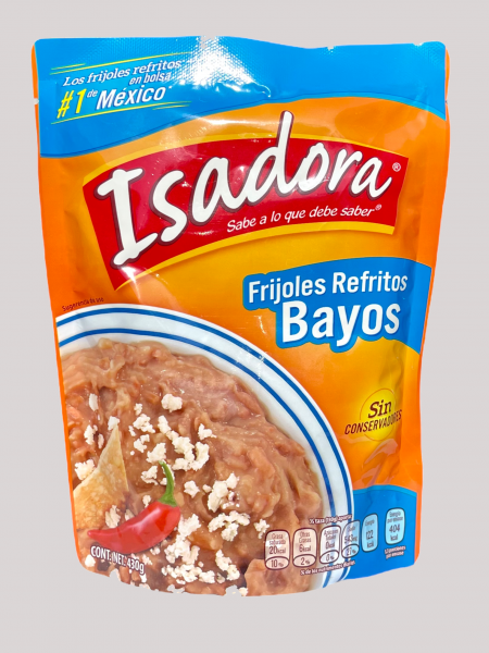 Frijoles Refritos Bayos - Gebratenes Bayobohnenmus
